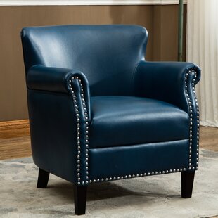 Blue accent chair discount wayfair